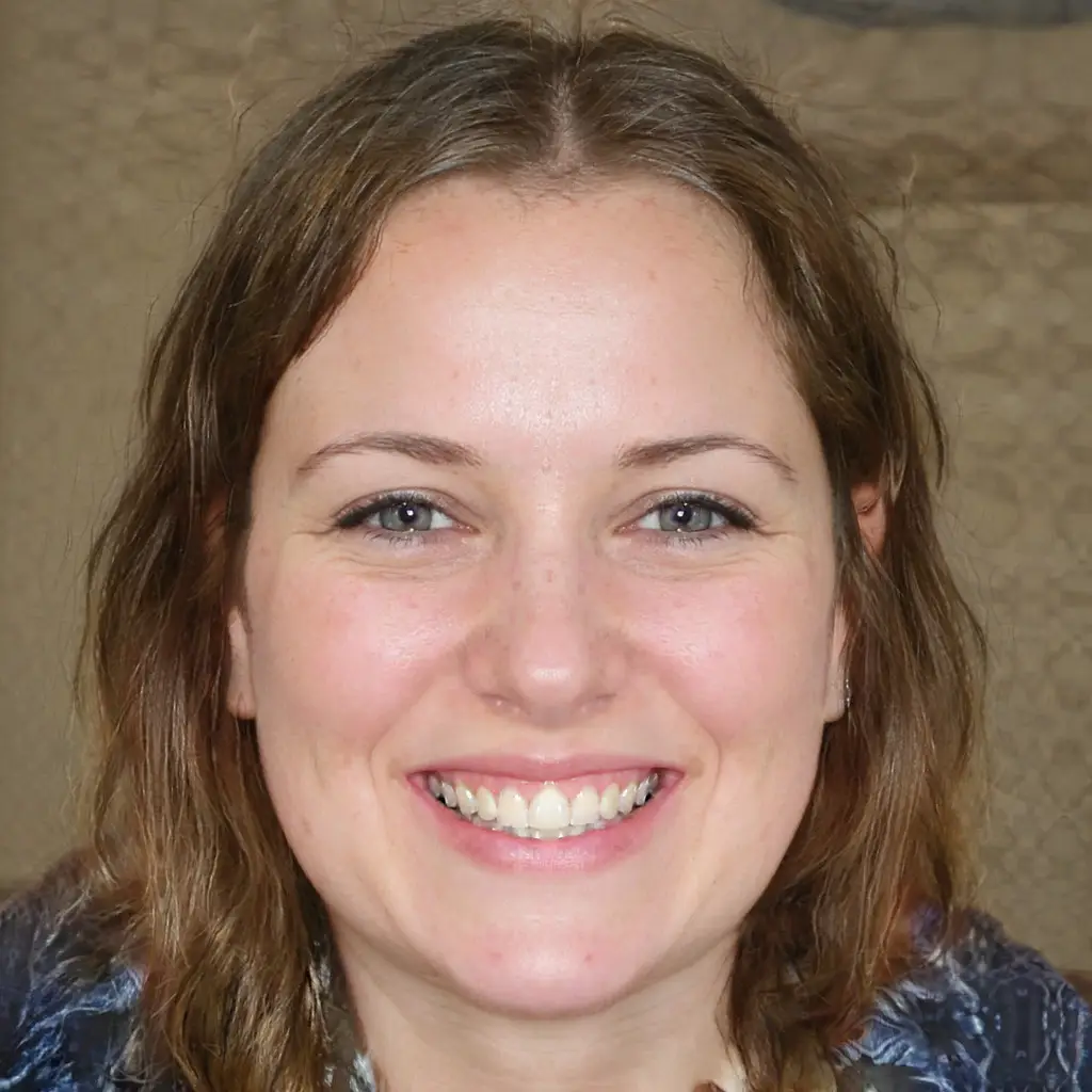 Radiant smiling woman showcasing healthy, glowing skin results from using primeBiome skincare.